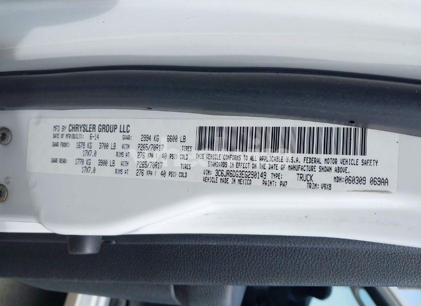 Photo 9 of 2014 Ram 1500 (VIN 3C6JR6DG3EG290149)