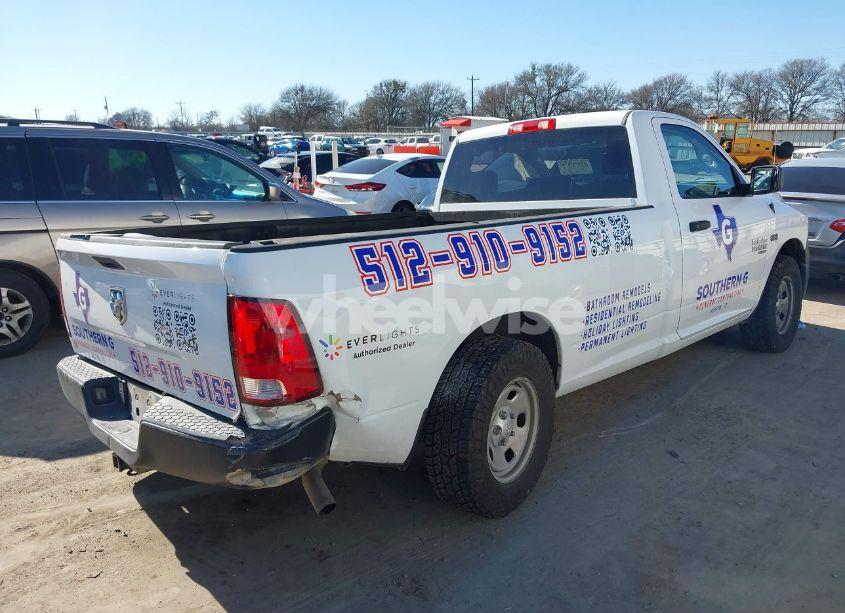 Photo 4 of 2019 Ram 1500 CLASSIC TRADESMAN 4X2 8' BOX (VIN 3C6JR6DT1KG509991)