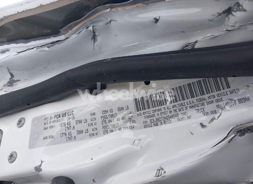 Photo 9 of 2017 Ram 1500 TRADESMAN 4X2 8' BOX (VIN 3C6JR6DT2HG548548)