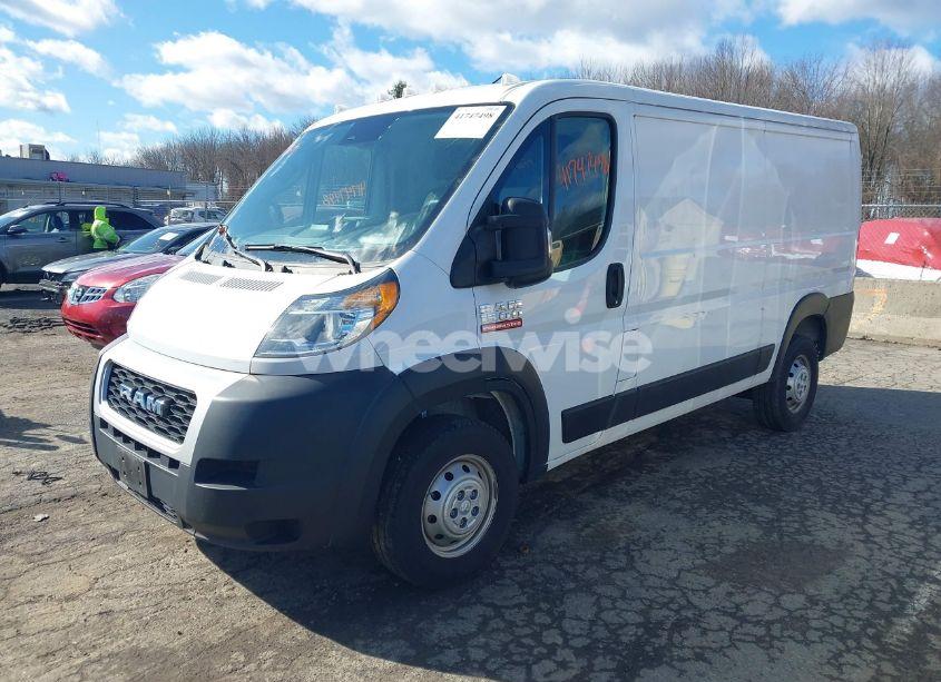Photo 2 of 2022 Ram Promaster 1500 LOW ROOF 136 WB (VIN 3C6LRVAG3NE109974)