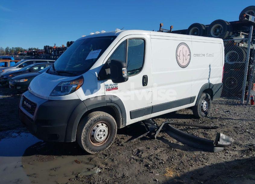 Photo 2 of 2022 Ram Promaster 1500 LOW ROOF 136 WB (VIN 3C6LRVAG8NE124566)