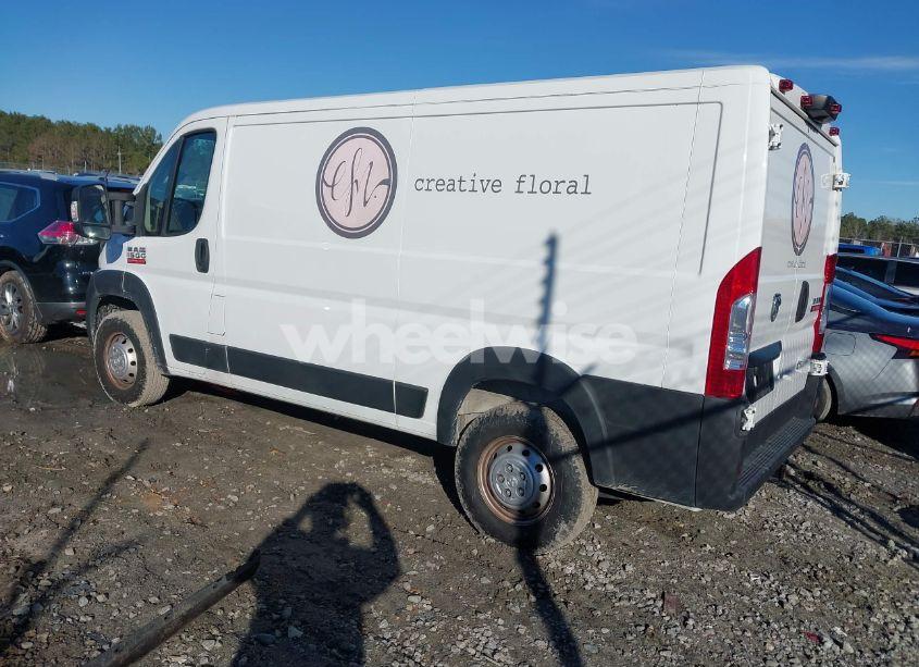 Photo 3 of 2022 Ram Promaster 1500 LOW ROOF 136 WB (VIN 3C6LRVAG8NE124566)