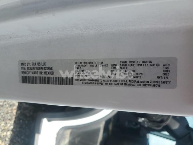 Photo 9 of 2024 RAM PROMASTER 1500 1500 STANDARD (VIN 3C6LRVAG8RE120958)