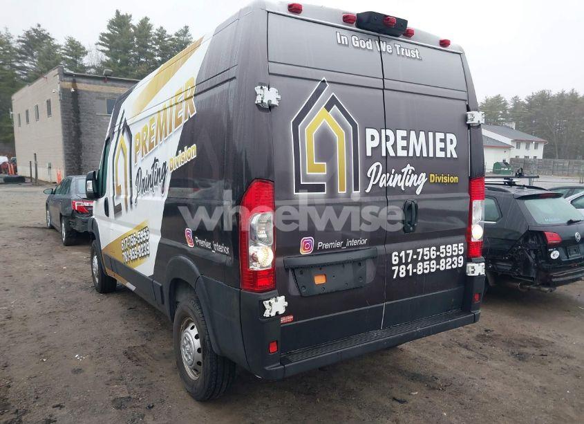 Photo 3 of 2021 Ram Promaster 1500 HIGH ROOF 136 WB (VIN 3C6LRVBG1ME578185)