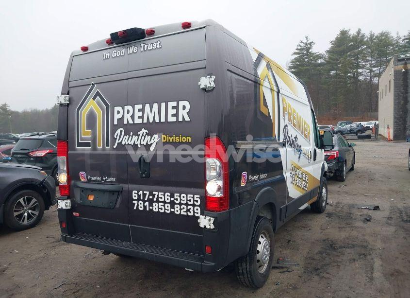 Photo 4 of 2021 Ram Promaster 1500 HIGH ROOF 136 WB (VIN 3C6LRVBG1ME578185)