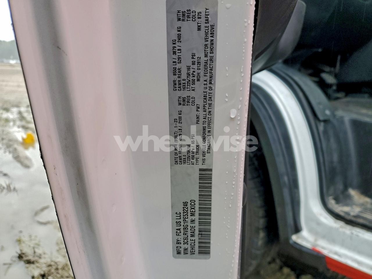 Photo 12 of 2023 RAM PROMASTER 1500 1500 HIGH (VIN 3C6LRVBG1PE532246)