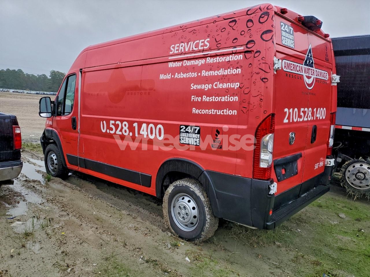 Photo 2 of 2023 RAM PROMASTER 1500 1500 HIGH (VIN 3C6LRVBG1PE532246)