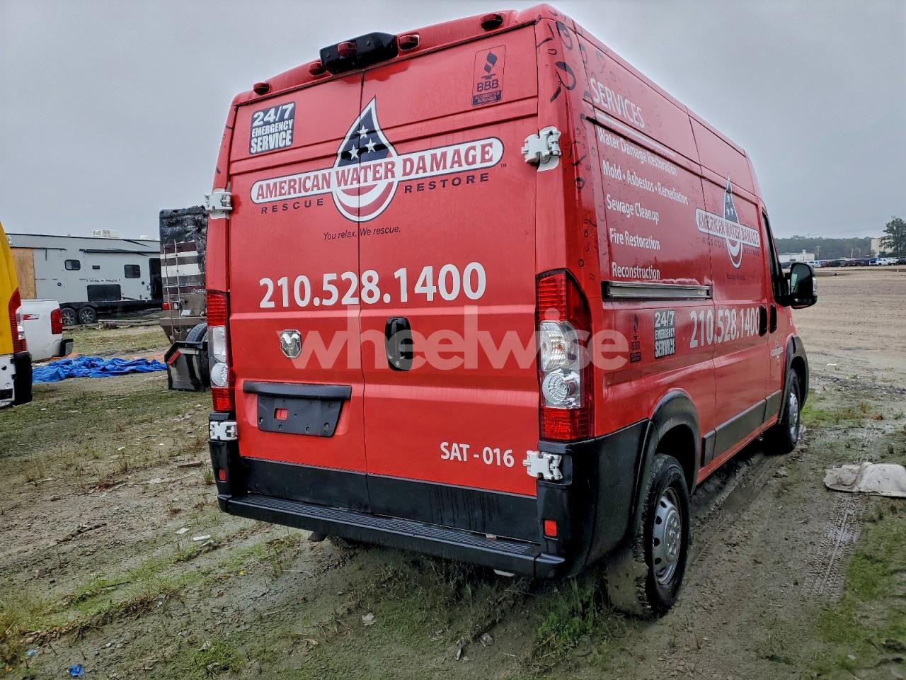 Photo 3 of 2023 RAM PROMASTER 1500 1500 HIGH (VIN 3C6LRVBG1PE532246)