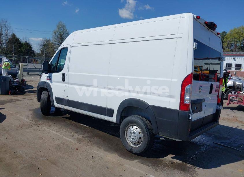Photo 3 of 2021 Ram Promaster 1500 HIGH ROOF 136 WB (VIN 3C6LRVBG5ME506650)