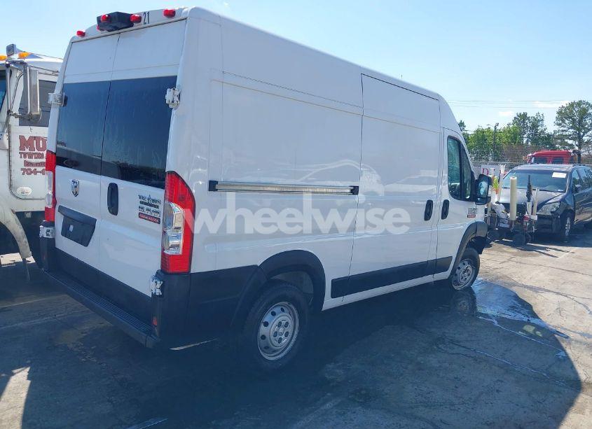 Photo 4 of 2021 Ram Promaster 1500 HIGH ROOF 136 WB (VIN 3C6LRVBG5ME506650)