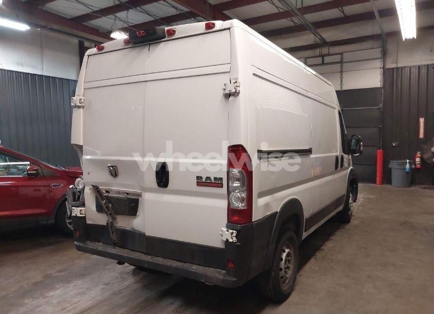 Photo 4 of 2021 Ram Promaster 2500 HIGH ROOF 136 WB (VIN 3C6LRVCG6ME583218)