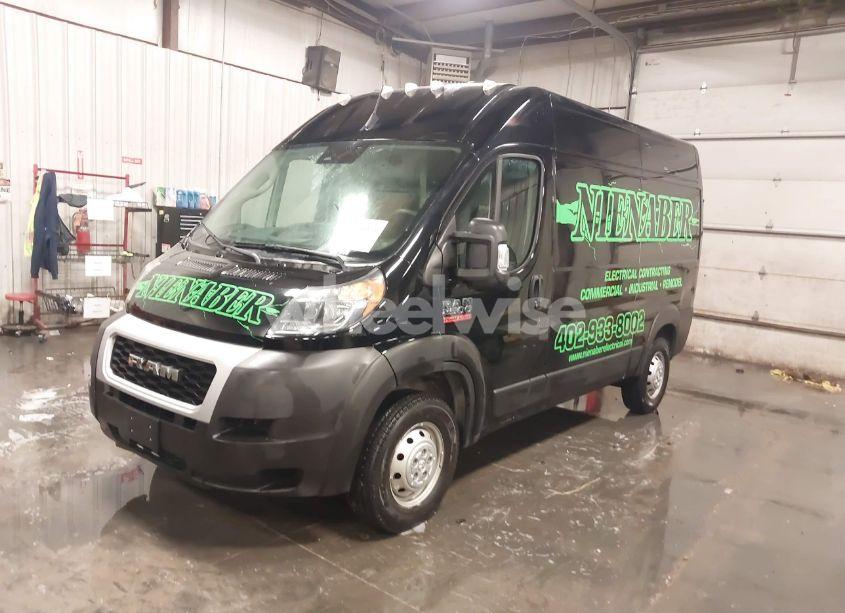 Photo 2 of 2022 Ram Promaster 2500 HIGH ROOF 136 WB (VIN 3C6LRVCGXNE120838)