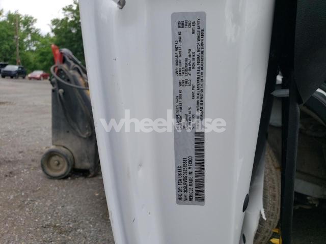 Photo 9 of 2025 RAM PROMASTER 2500 2500 HIGH N/A (VIN 3C6LRVDG0SE515881)