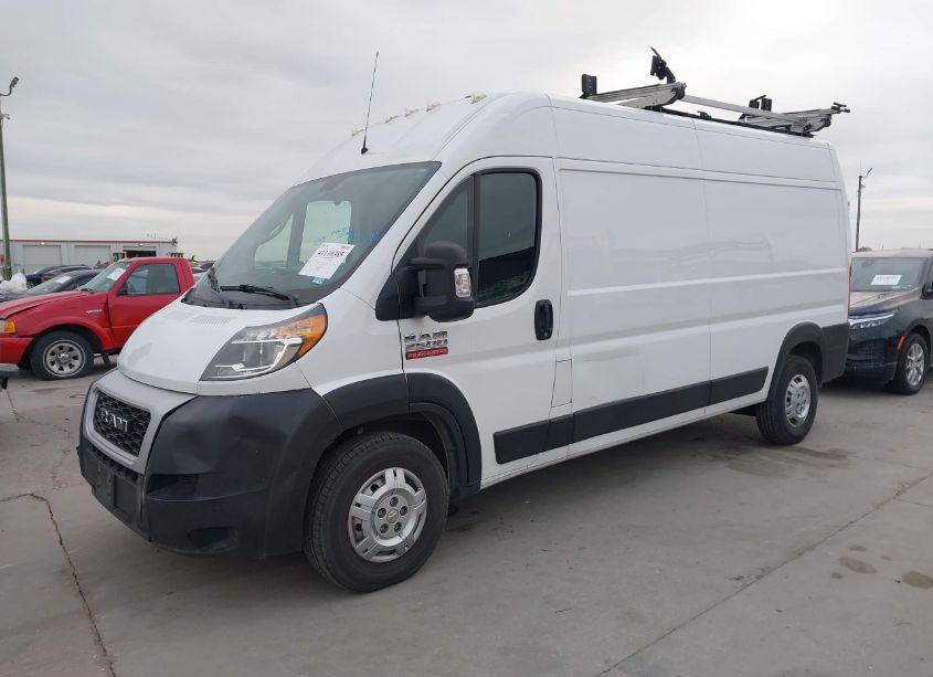 Photo 2 of 2021 Ram Promaster 2500 HIGH ROOF 159 WB (VIN 3C6LRVDG1ME583044)
