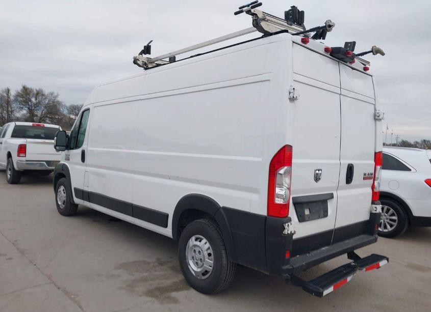 Photo 3 of 2021 Ram Promaster 2500 HIGH ROOF 159 WB (VIN 3C6LRVDG1ME583044)