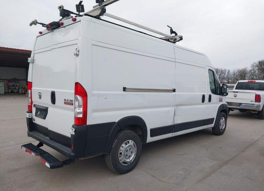 Photo 4 of 2021 Ram Promaster 2500 HIGH ROOF 159 WB (VIN 3C6LRVDG1ME583044)