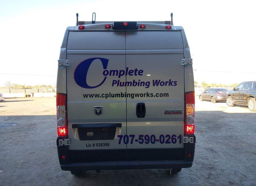 Photo 16 of 2021 Ram Promaster 2500 HIGH ROOF 159 WB (VIN 3C6LRVDG2ME531163)