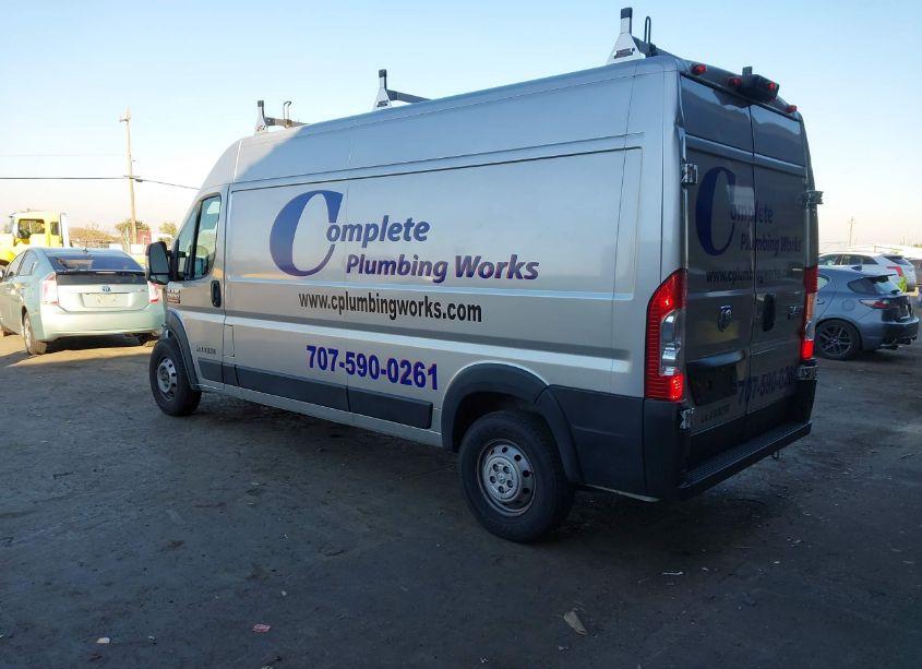 Photo 3 of 2021 Ram Promaster 2500 HIGH ROOF 159 WB (VIN 3C6LRVDG2ME531163)