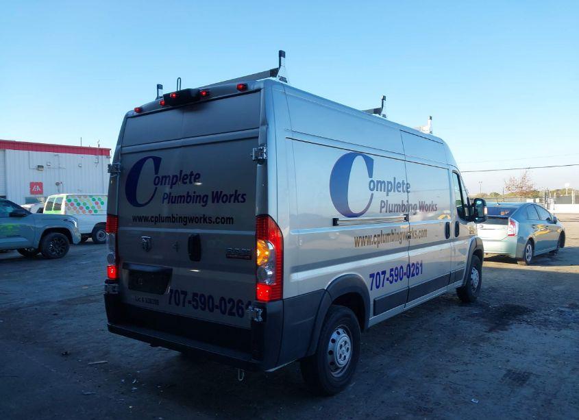 Photo 4 of 2021 Ram Promaster 2500 HIGH ROOF 159 WB (VIN 3C6LRVDG2ME531163)