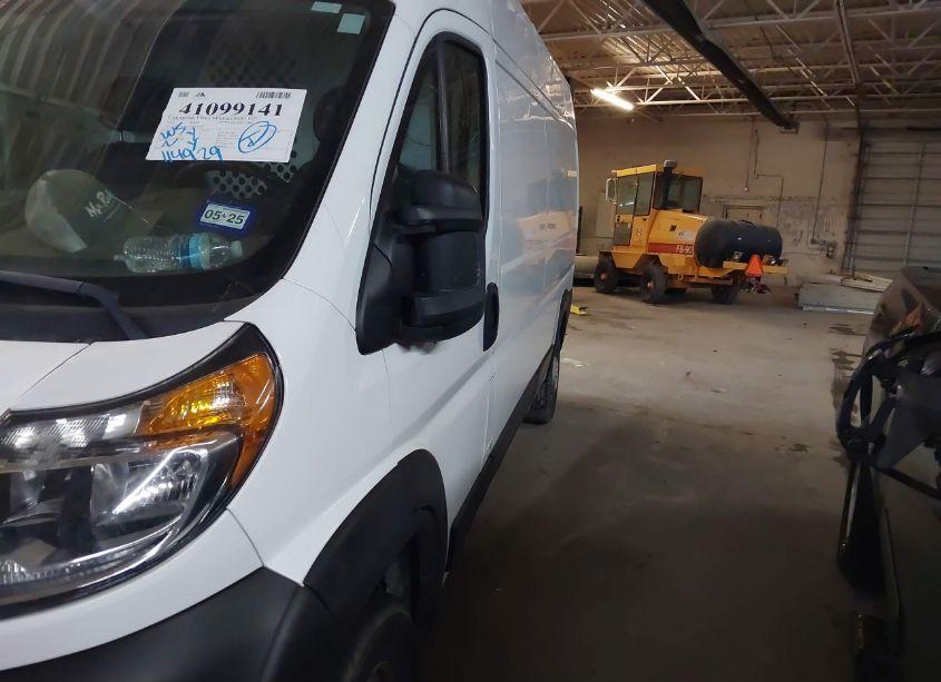 Photo 2 of 2021 Ram Promaster 2500 HIGH ROOF 159 WB (VIN 3C6LRVDG2ME544186)