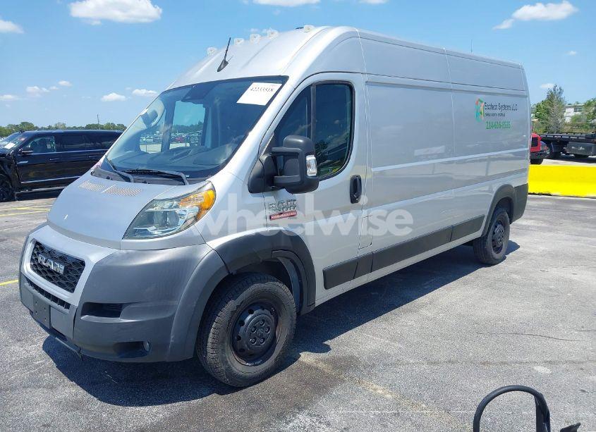 Photo 2 of 2022 Ram Promaster 2500 HIGH ROOF 159 WB (VIN 3C6LRVDG2NE123344)