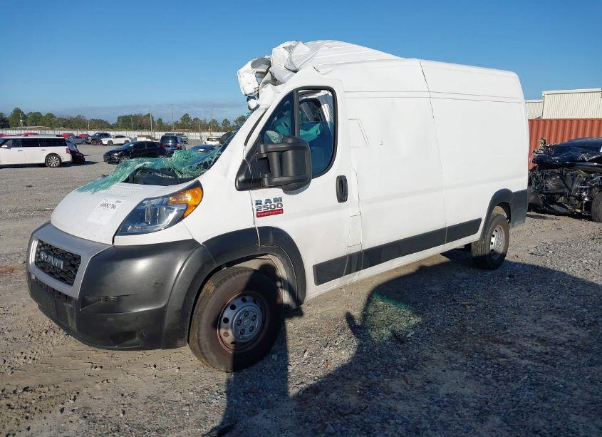 Photo 2 of 2021 Ram Promaster 2500 HIGH ROOF 159 WB (VIN 3C6LRVDG4ME521623)