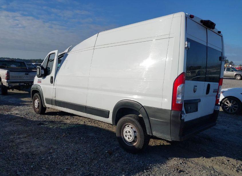 Photo 3 of 2021 Ram Promaster 2500 HIGH ROOF 159 WB (VIN 3C6LRVDG4ME521623)