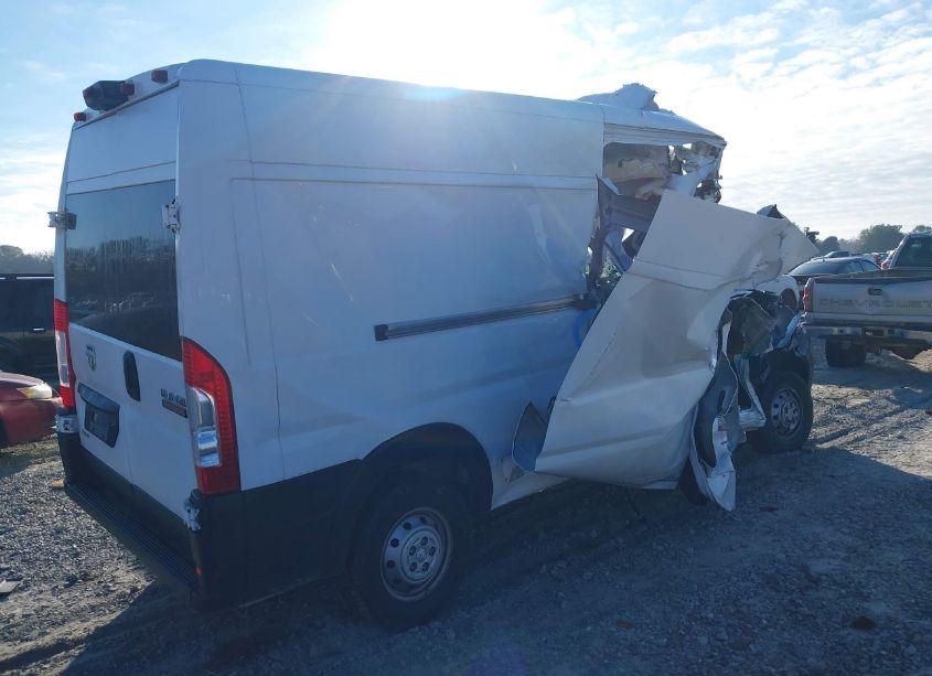 Photo 4 of 2021 Ram Promaster 2500 HIGH ROOF 159 WB (VIN 3C6LRVDG4ME521623)