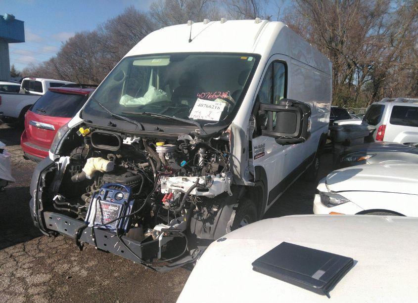 Photo 2 of 2021 Ram Promaster 2500 HIGH ROOF 159 WB (VIN 3C6LRVDG4ME521671)