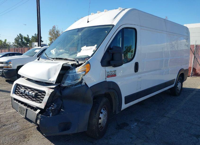 Photo 2 of 2021 Ram Promaster 2500 HIGH ROOF 159 WB (VIN 3C6LRVDG4ME526532)