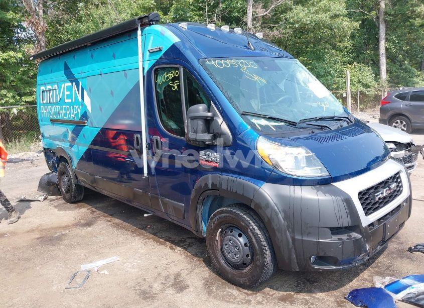 2022 Ram Promaster 2500 HIGH ROOF 159 WB (VIN 3C6LRVDG4NE106593) main photo