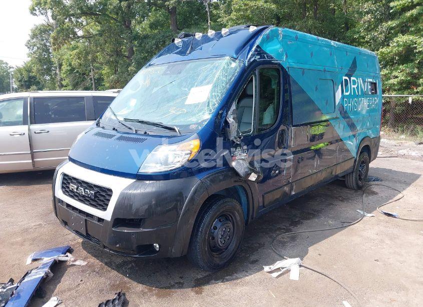 Photo 2 of 2022 Ram Promaster 2500 HIGH ROOF 159 WB (VIN 3C6LRVDG4NE106593)