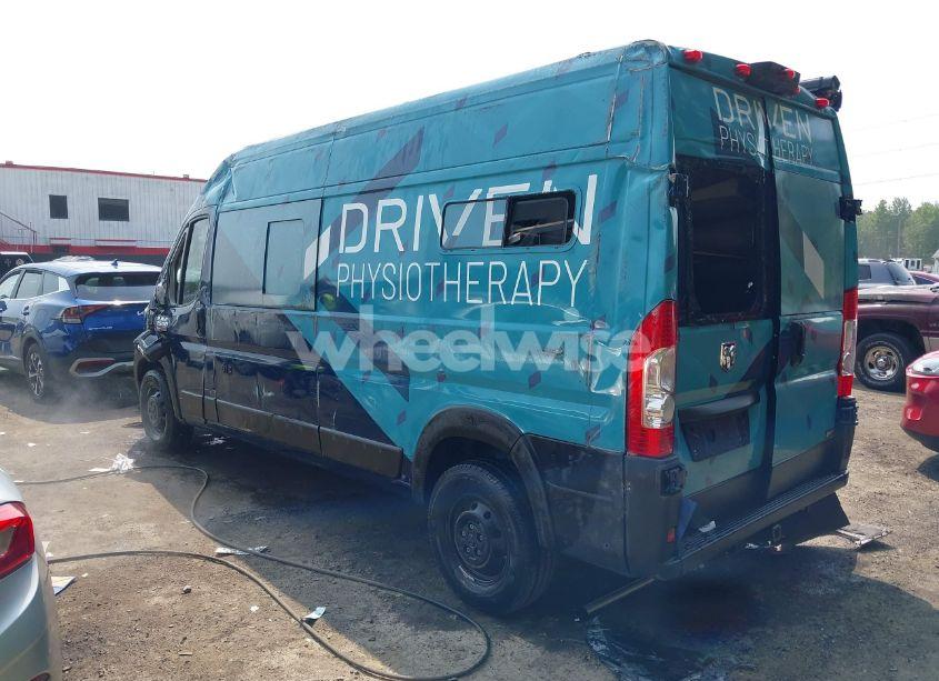 Photo 3 of 2022 Ram Promaster 2500 HIGH ROOF 159 WB (VIN 3C6LRVDG4NE106593)