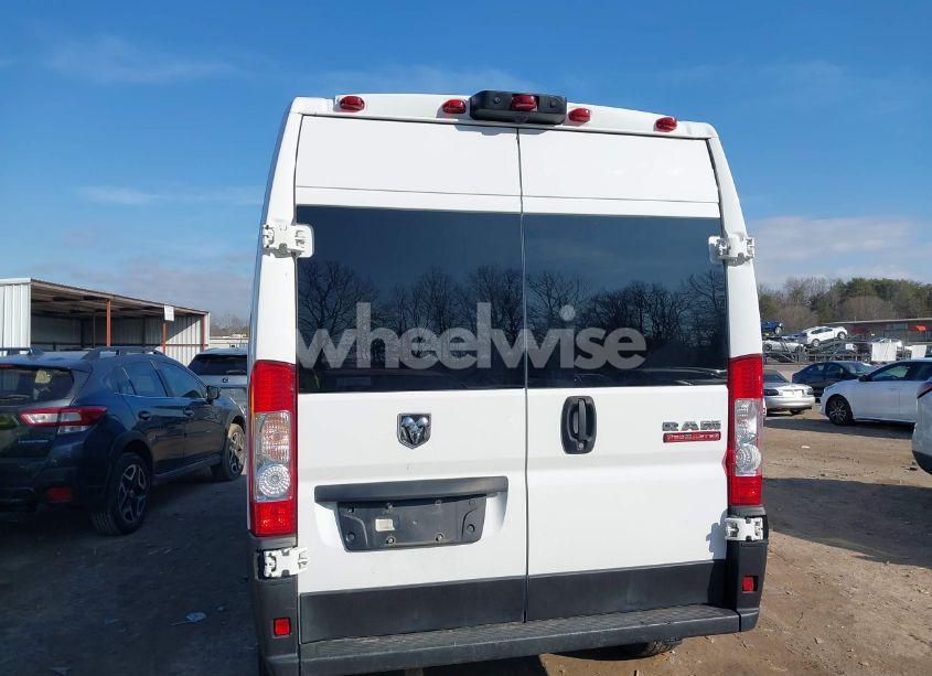 Photo 16 of 2021 Ram Promaster 2500 HIGH ROOF 159 WB (VIN 3C6LRVDG5ME513692)