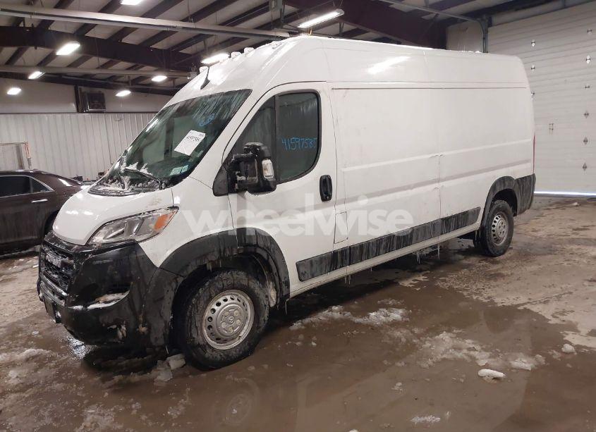Photo 2 of 2024 Ram Promaster 2500 TRADESMAN HIGH ROOF 159 WB W/PASS SEAT (VIN 3C6LRVDG6RE139987)