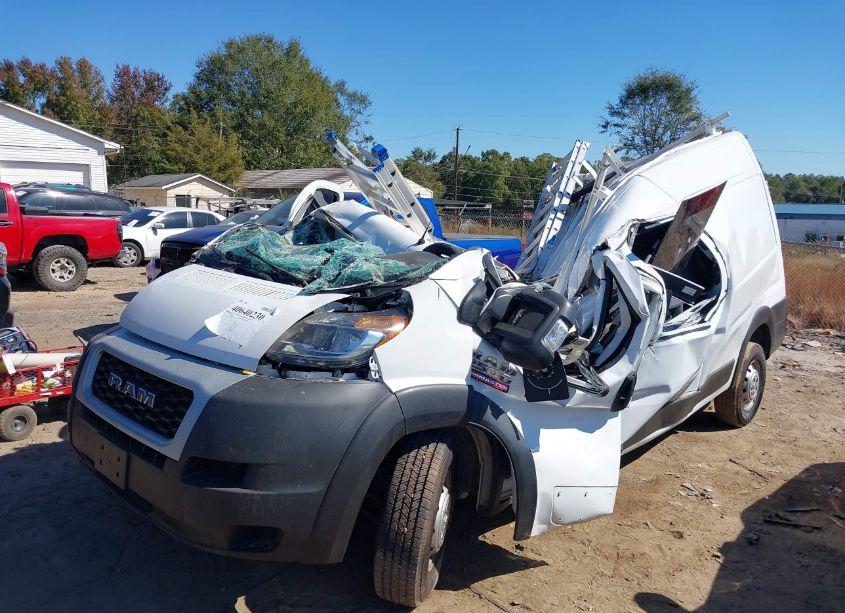 Photo 2 of 2021 Ram Promaster 2500 HIGH ROOF 159 WB (VIN 3C6LRVDG7ME575322)