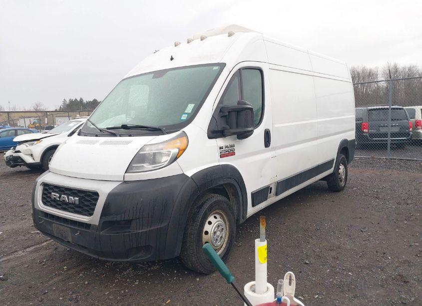 Photo 2 of 2021 Ram Promaster 2500 HIGH ROOF 159 WB (VIN 3C6LRVDG8ME521396)