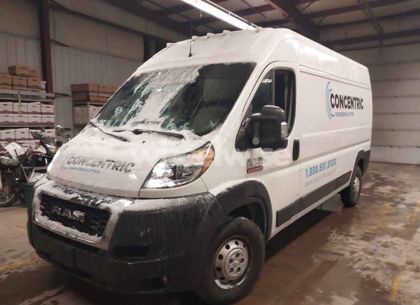 Photo 2 of 2021 Ram Promaster 2500 HIGH ROOF 159 WB (VIN 3C6LRVDG9ME548302)