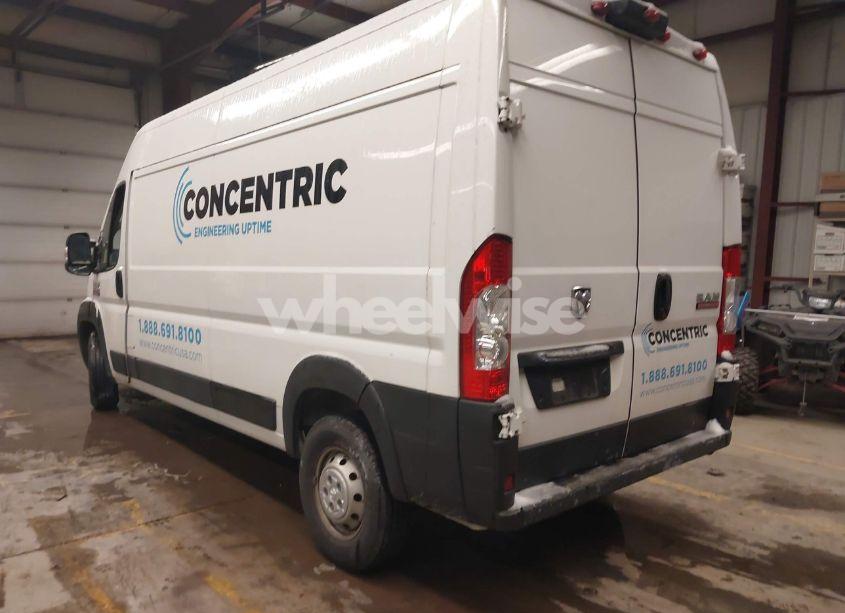 Photo 3 of 2021 Ram Promaster 2500 HIGH ROOF 159 WB (VIN 3C6LRVDG9ME548302)