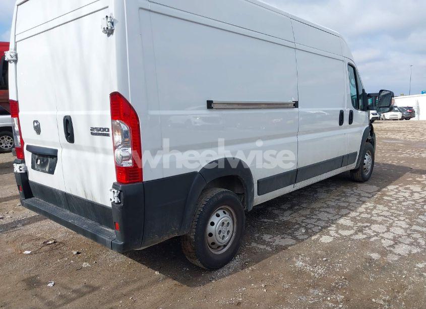 Photo 4 of 2023 Ram Promaster 2500 HIGH ROOF 159 WB (VIN 3C6LRVDG9PE594054)