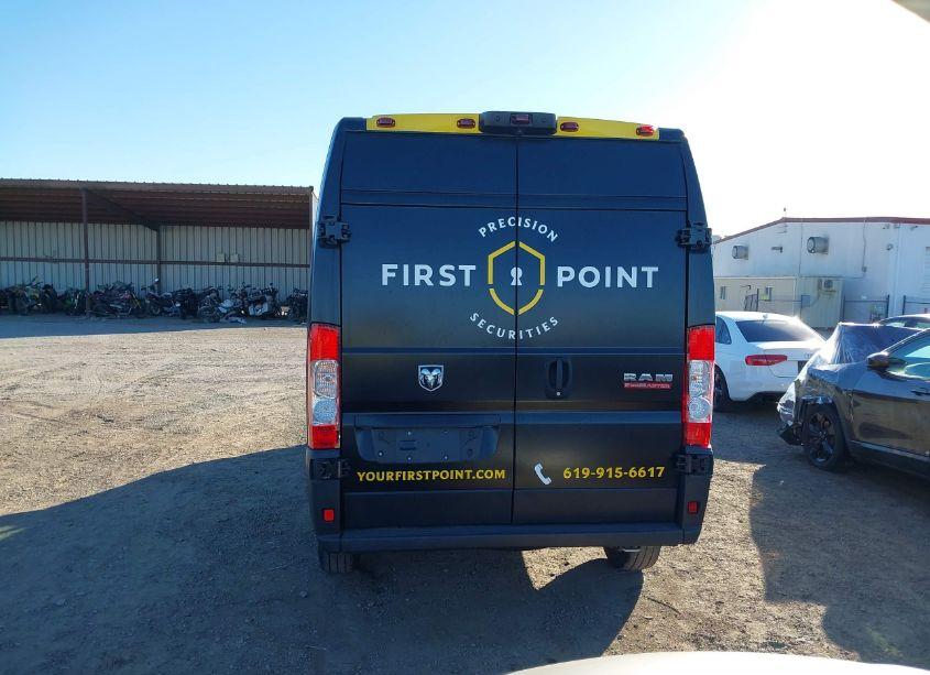 Photo 17 of 2022 Ram Promaster 2500 HIGH ROOF 159 WB (VIN 3C6LRVDGXNE123348)