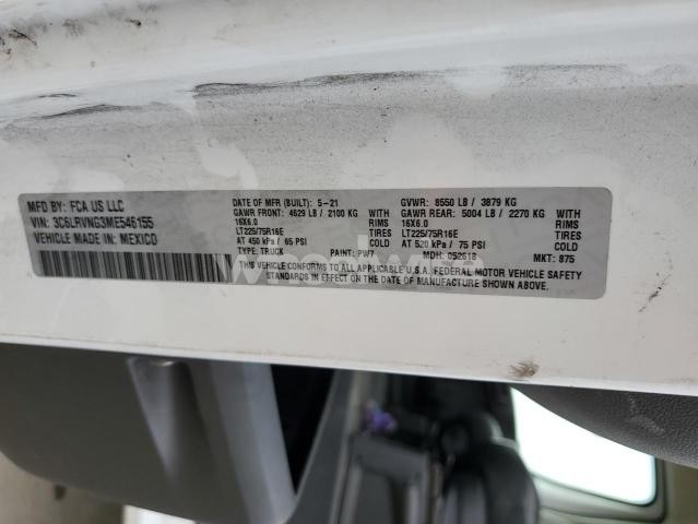 Photo 12 of 2021 RAM PROMASTER 1500 1500 STANDARD (VIN 3C6LRVNG3ME546155)