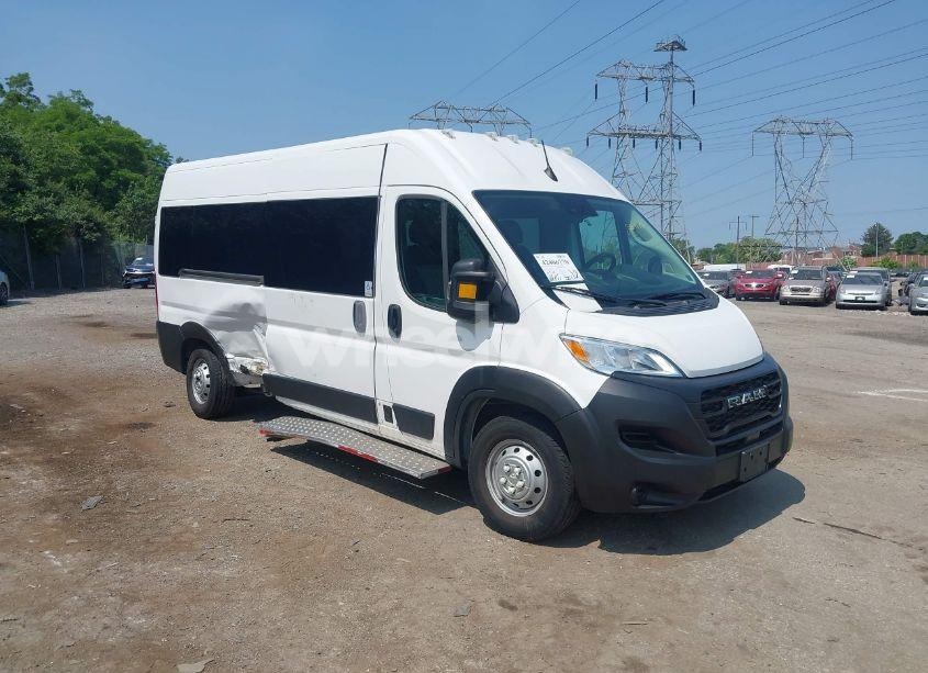2023 Ram Promaster 2500 WINDOW VAN HIGH ROOF 159 WB (VIN 3C6LRVPG6PE551478) main photo