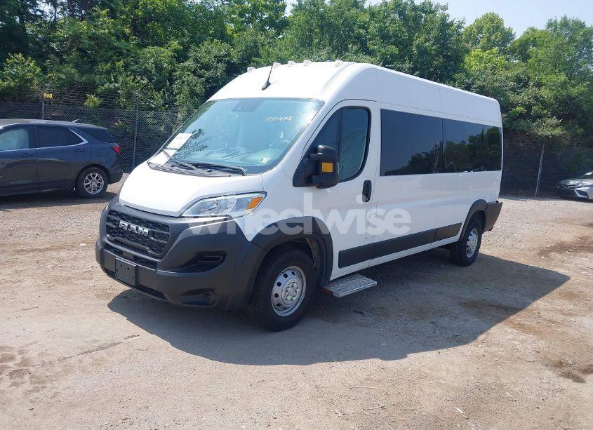 Photo 2 of 2023 Ram Promaster 2500 WINDOW VAN HIGH ROOF 159 WB (VIN 3C6LRVPG6PE551478)