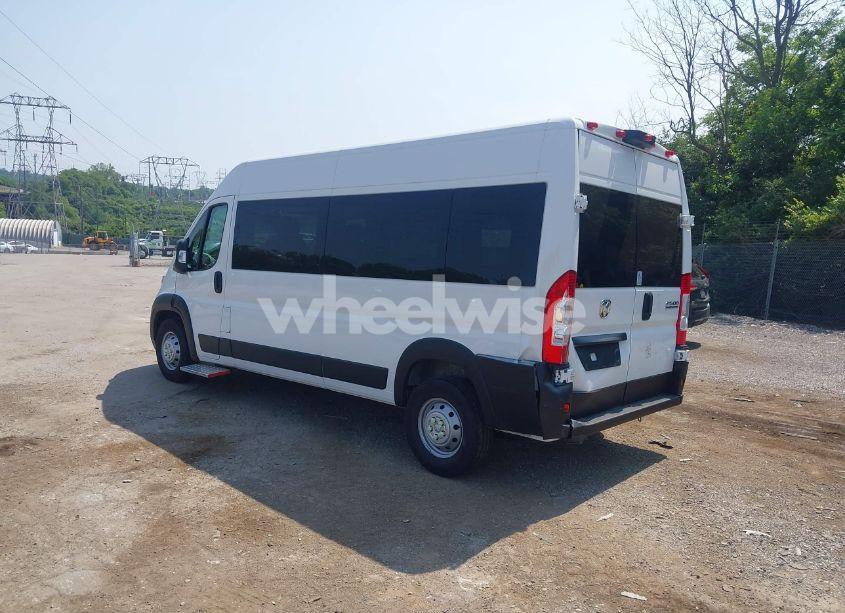 Photo 3 of 2023 Ram Promaster 2500 WINDOW VAN HIGH ROOF 159 WB (VIN 3C6LRVPG6PE551478)