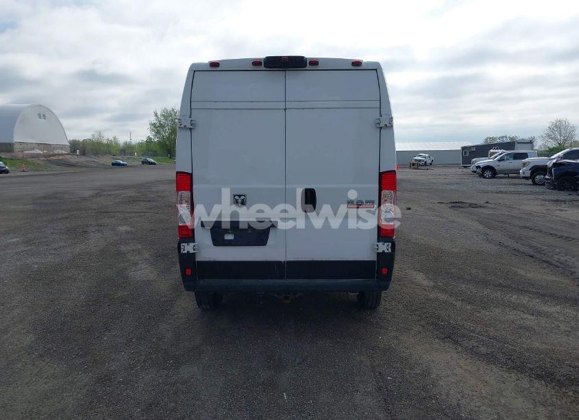 Photo 16 of 2022 Ram Promaster 3500 HIGH ROOF 159 WB (VIN 3C6MRVHG0NE109375)