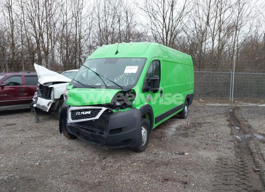 Photo 2 of 2022 Ram Promaster CARGO VAN HIGH ROOF (VIN 3C6MRVJG0NE114571)