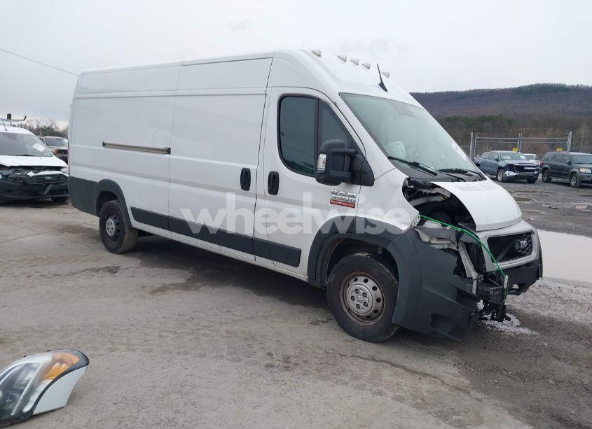 2022 Ram Promaster 3500 CARGO VAN HIGH ROOF 159 WB EXT (VIN 3C6MRVJG0NE114716) main photo