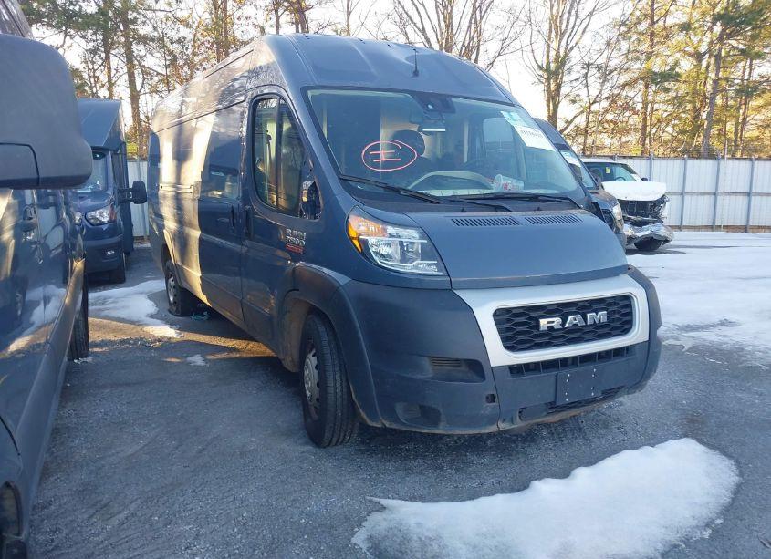 2021 Ram Promaster 3500 CARGO VAN HIGH ROOF 159 WB EXT (VIN 3C6MRVJG2ME549638) main photo