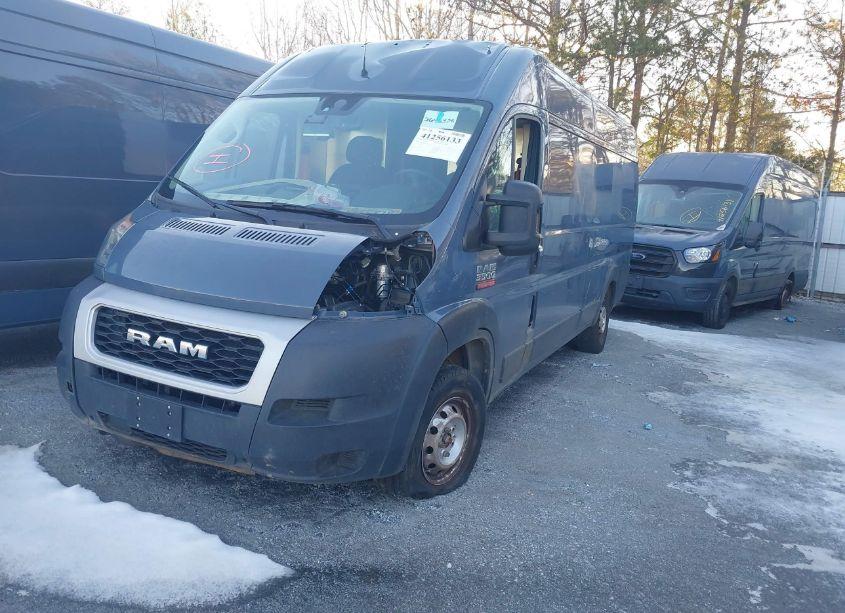 Photo 2 of 2021 Ram Promaster 3500 CARGO VAN HIGH ROOF 159 WB EXT (VIN 3C6MRVJG2ME549638)